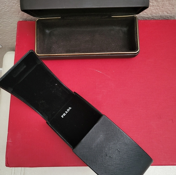 2 Sunglasses Cases. Roberto Cavalli and Prada - Picture 2 of 3